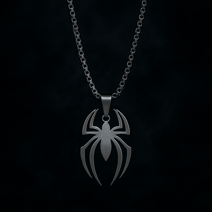 Venom’s Spider Necklace + Gothic Spider Necklace