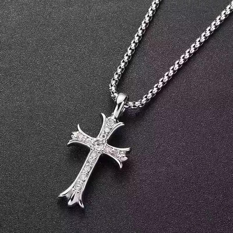 Crucifix Shadow Necklace