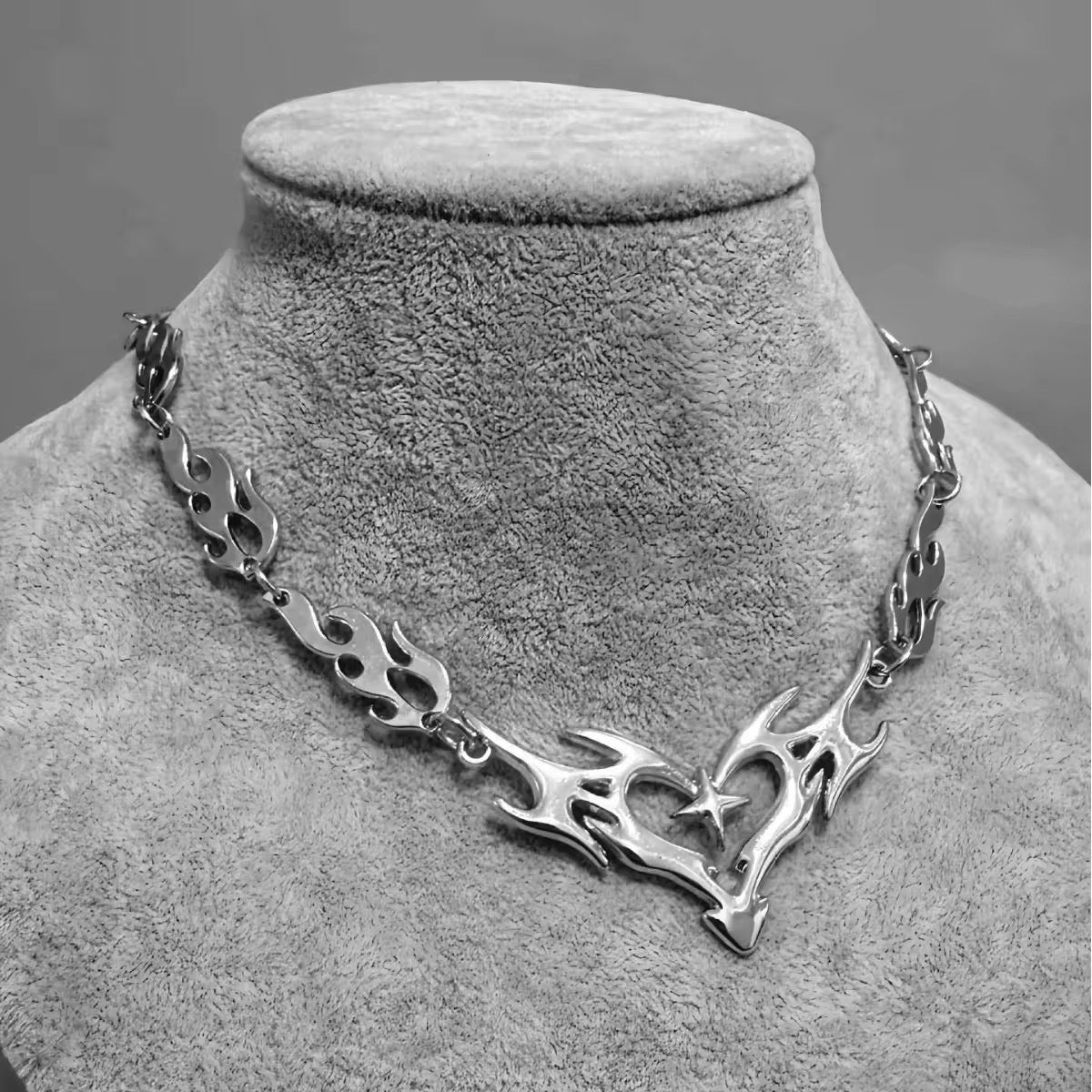 Demonic Heart Necklace