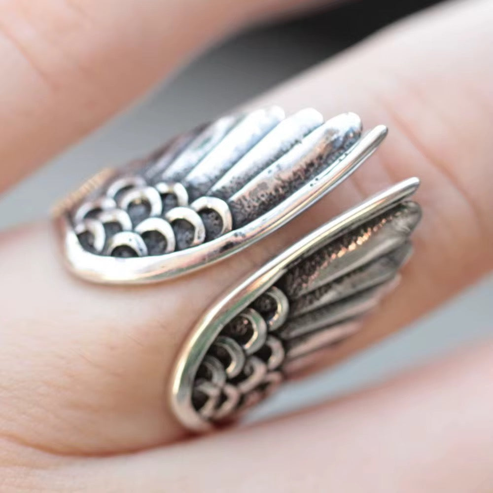 Winged Redemption Ring