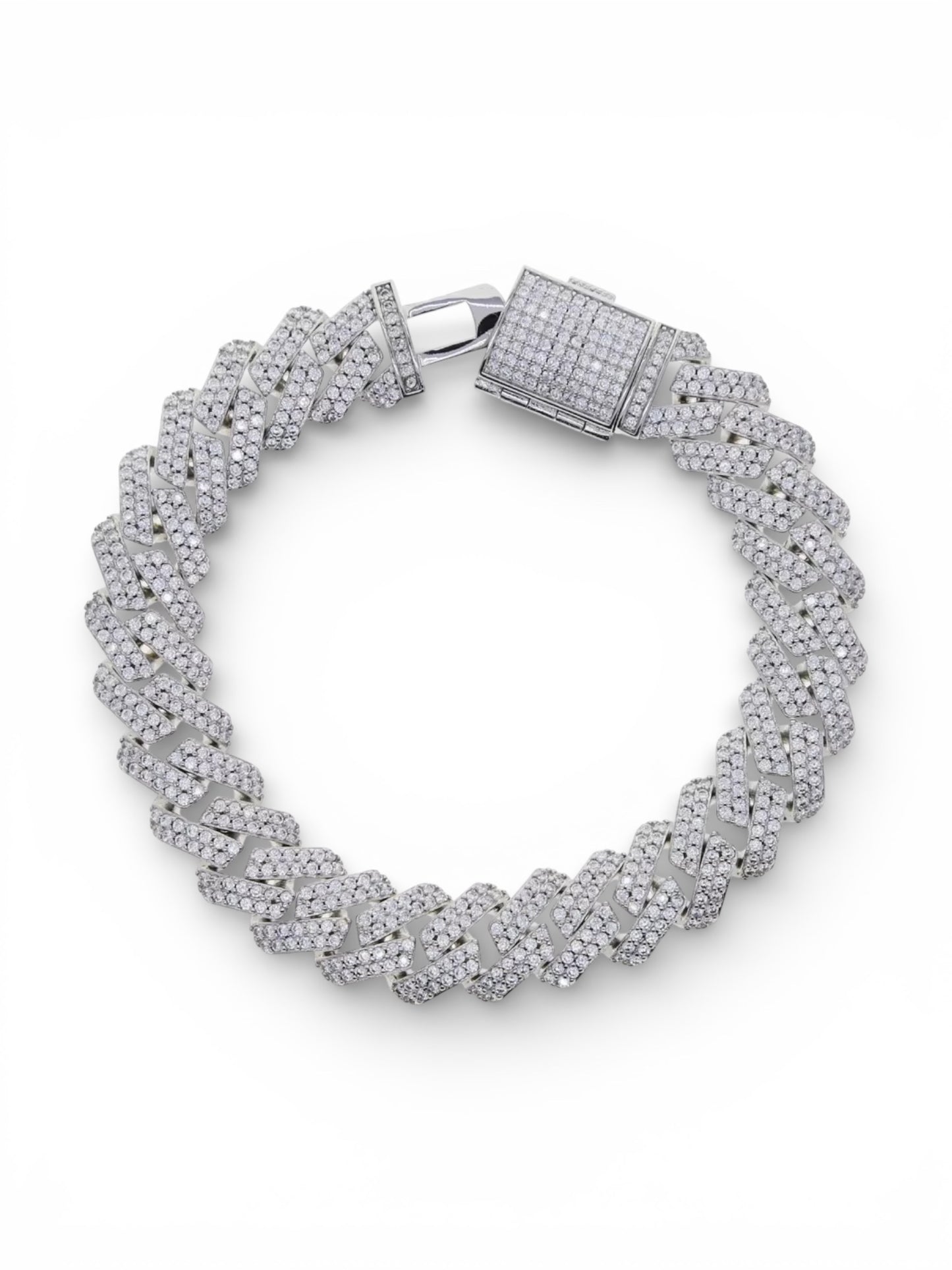 Iced Gem Bracelet Adjustable Size