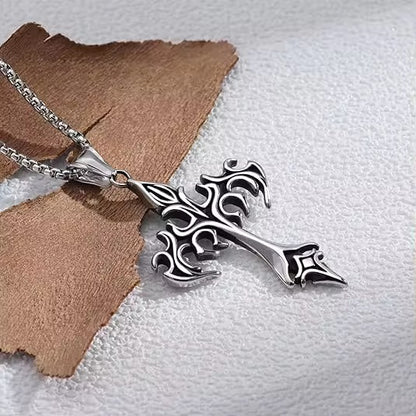 Dragon Cross Necklace